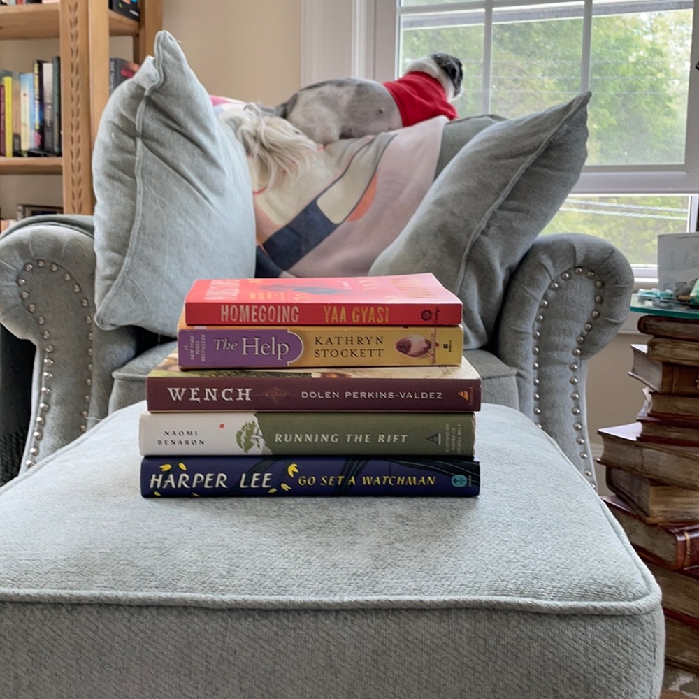 Five books about race and slavery.